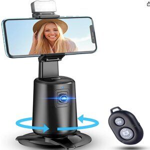 Auto Face Tracking Tripod 360° Rotating Cell Phone Photo and Video Kits Stand